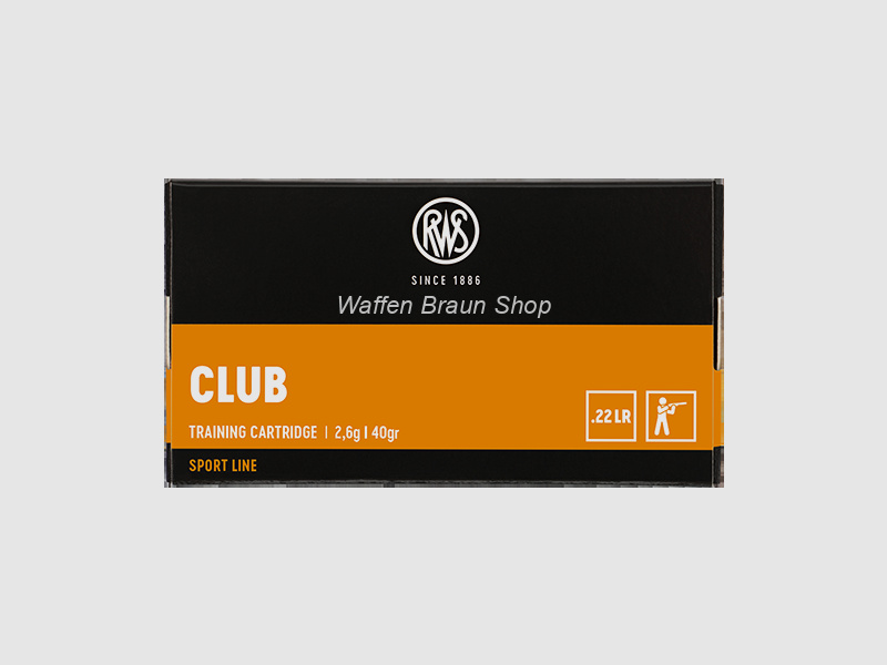 RWS .22 l.r. CLUB 22* 50 Stück