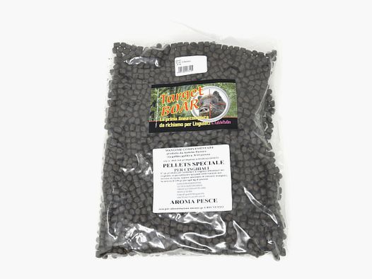 Target Boar – Pellets speciale per cinghiali (Aroma Pesce – 1,8 Kg)