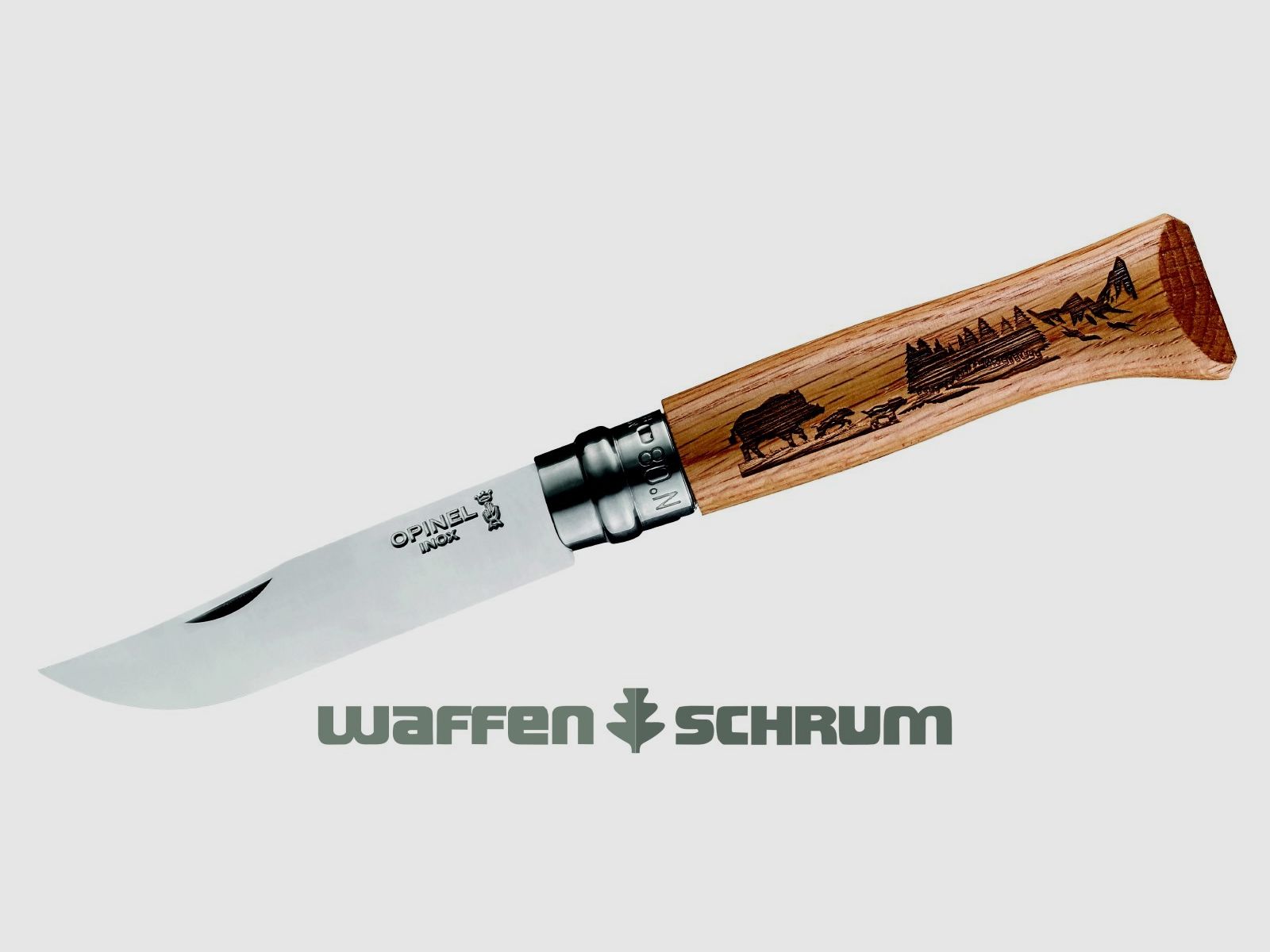 Opinel Opinel-Messer Animalia  Boar rostfrei