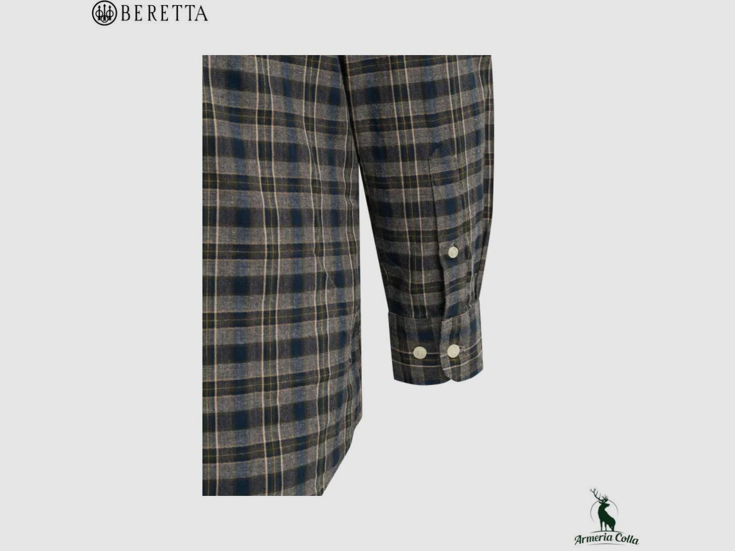 Beretta Camicia Bryggen Canyon Trail Check, image 4 sur 4