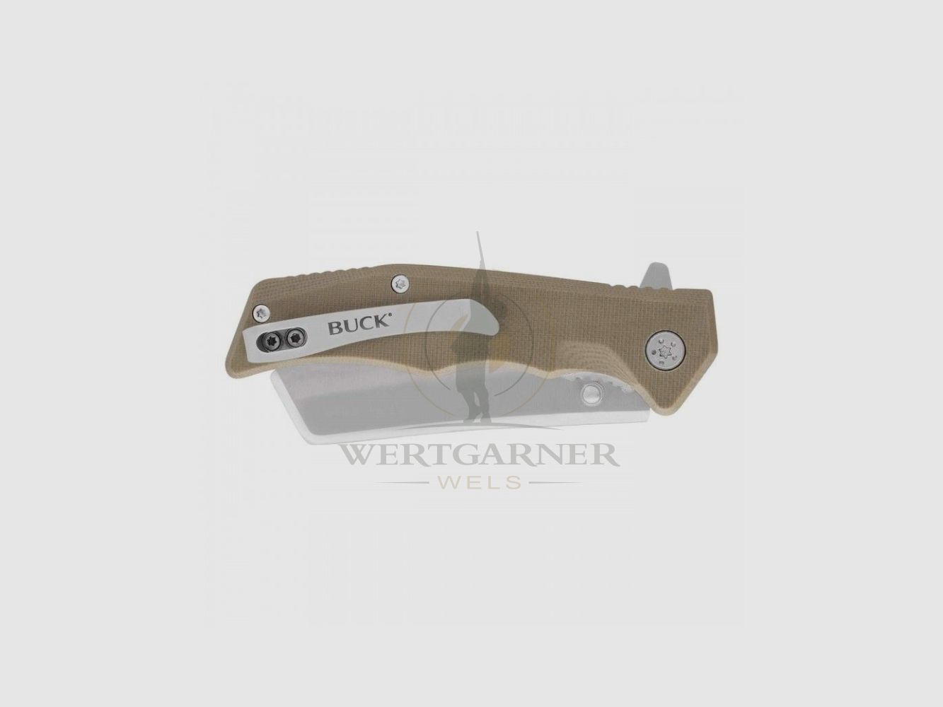 Buck TRUNK Couteau pliant tan, image 2 sur 5
