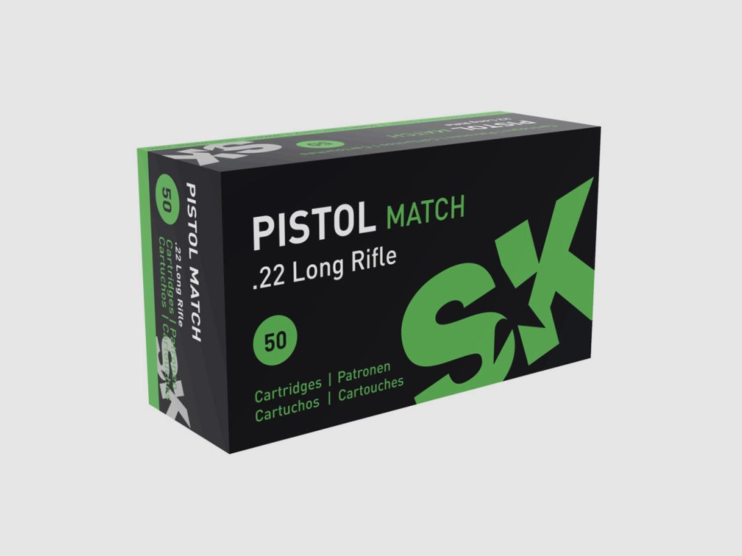 MUNITIONEN 22LR SK PISTOLE MATCH 420114
