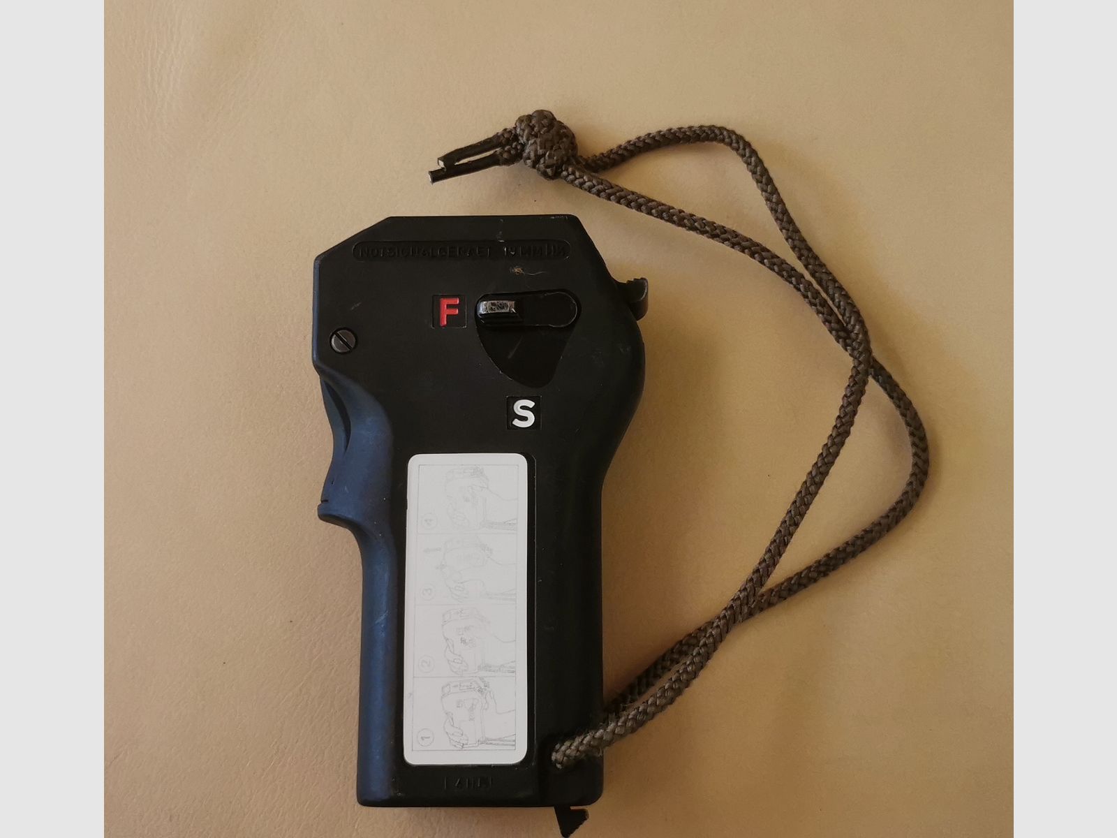 Heckler & Koch emergency signal device, PTB version, 19 mm