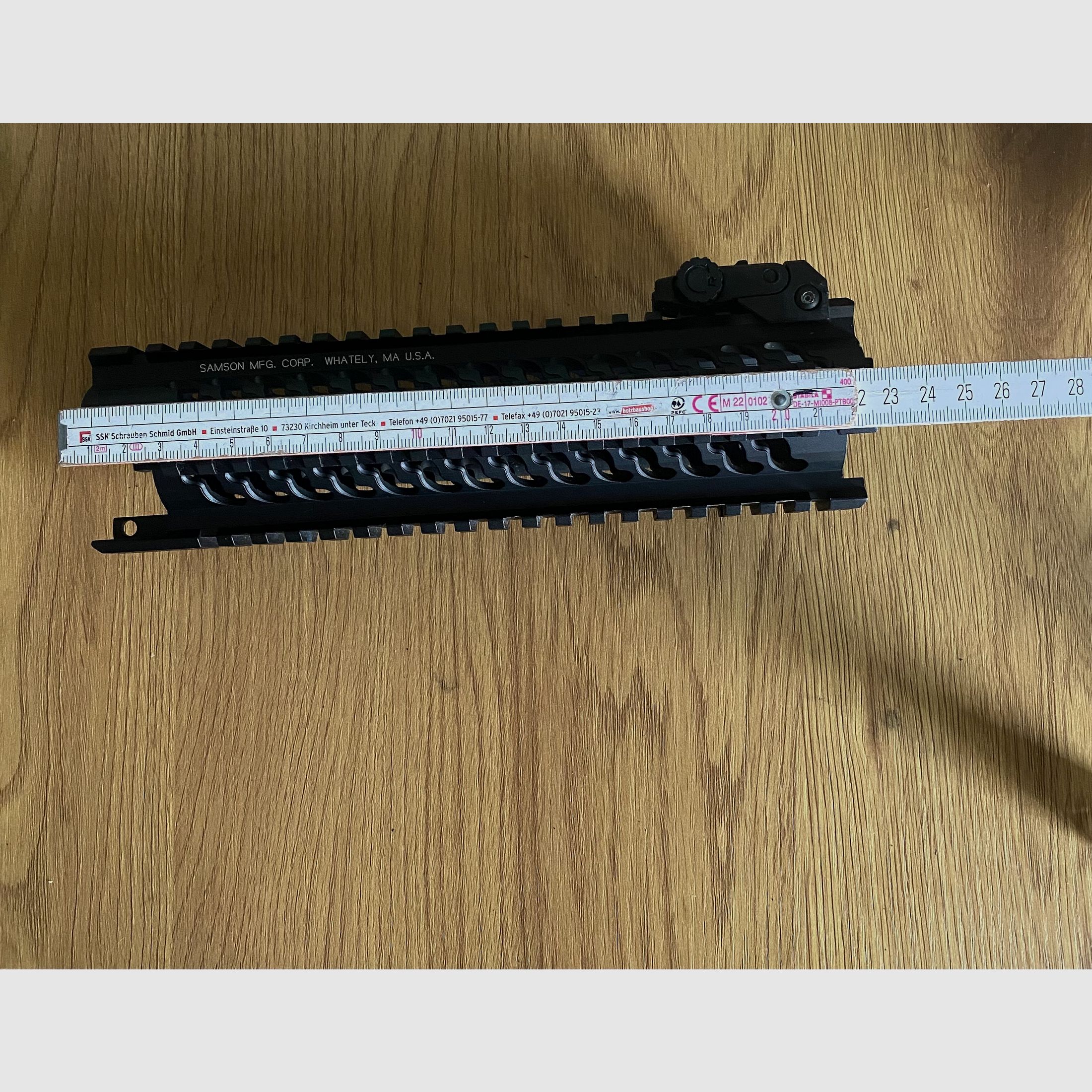 Samson STAR® Series 2-Piece Free-Float Rail für AR-15 | 1913 Picatinny