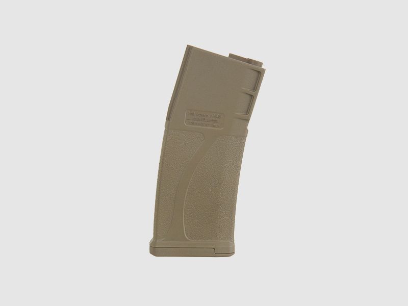 140rds 'Guarder Bluebox' Midcap-Magazin für 416/SCAR16/AR15, TAN