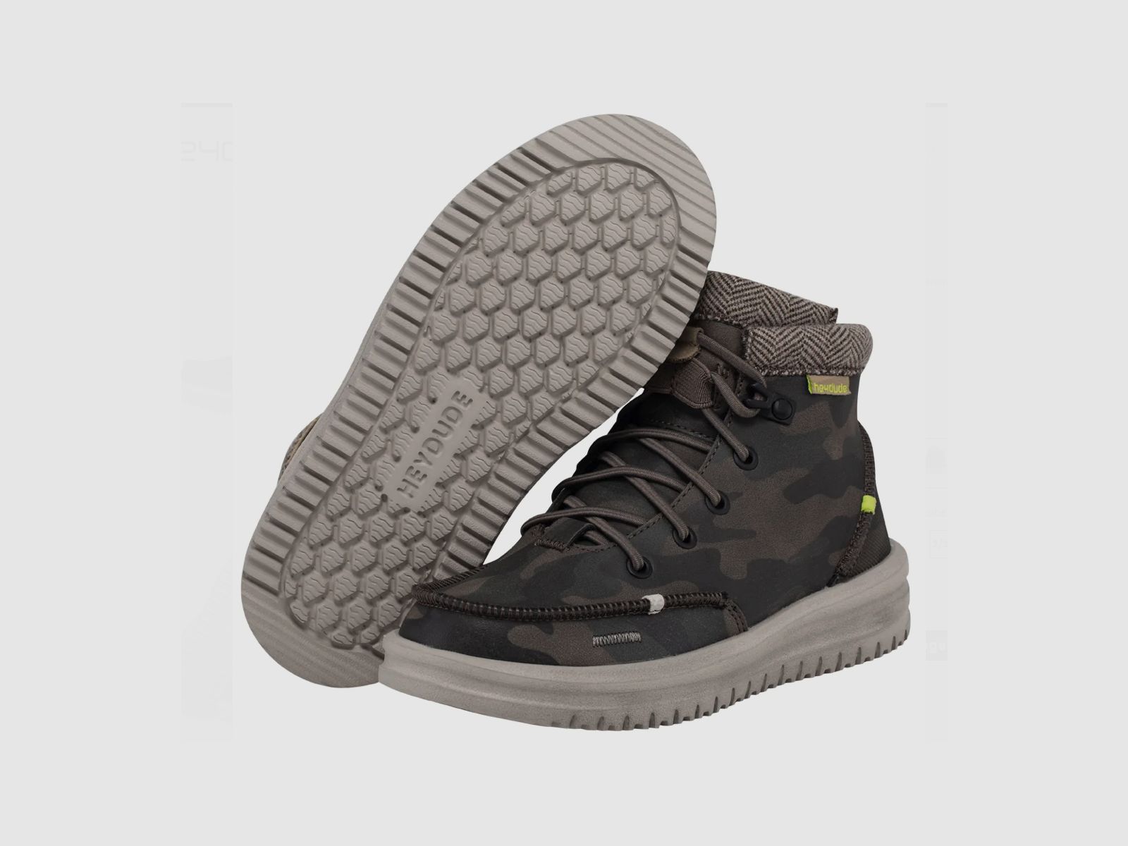 HEY DUDE Bradley YOUTH KINDER Woodland Camo