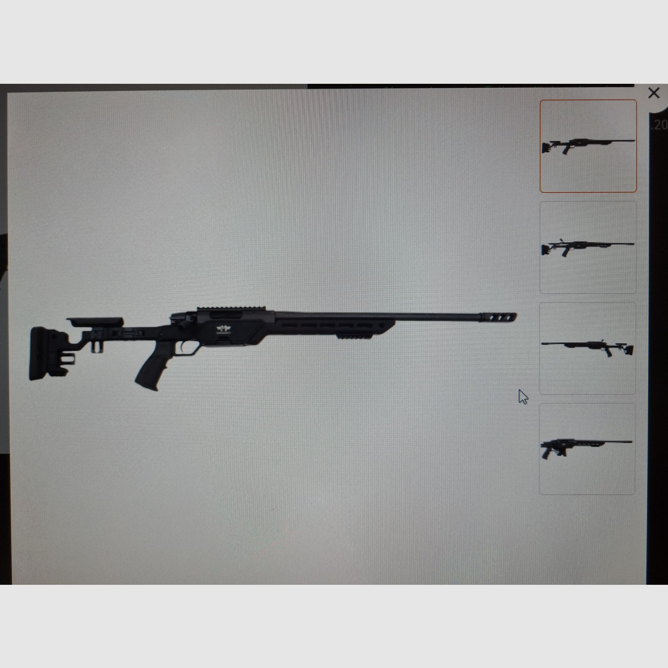 Fusil de précision Messerschmitt MPR, .308Win.,
