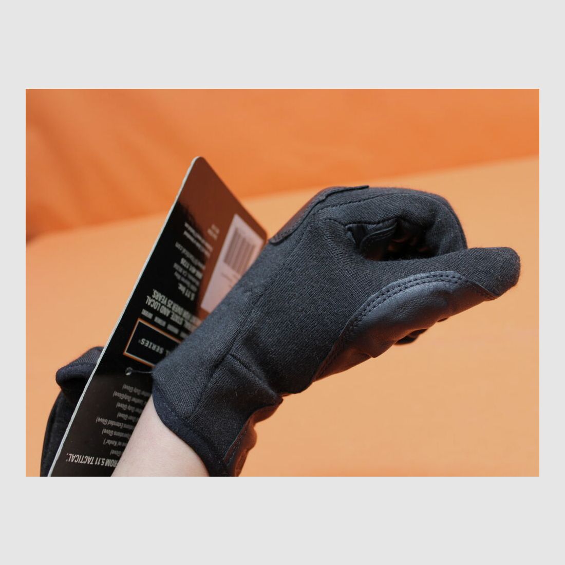 5.11 5.11 Tac-NFO Enhanced Flight Glove (59304) 019 Black/ Tactical glove made of NOMEX and leather size S