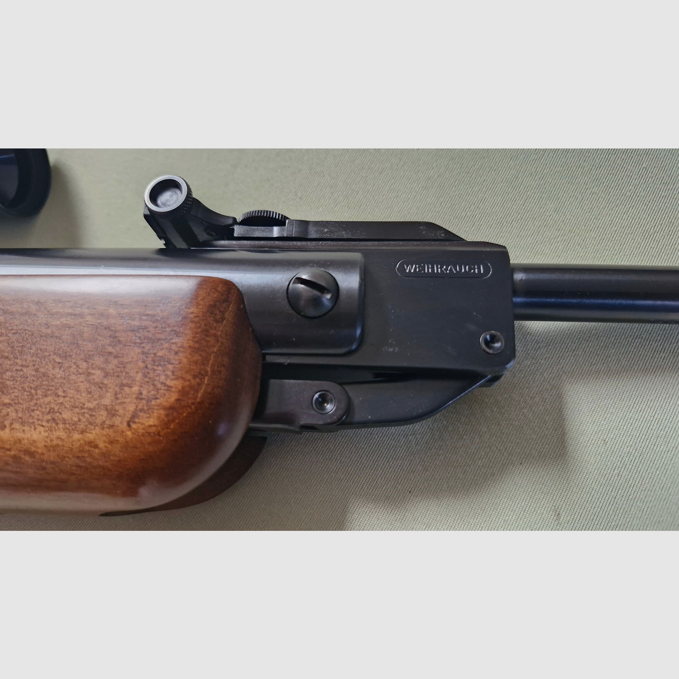 Air rifle HW35 Weihrauch with scope like new
