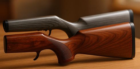 Bois massif ou stratifié : Qu'est-ce qui convient à votre arme ?