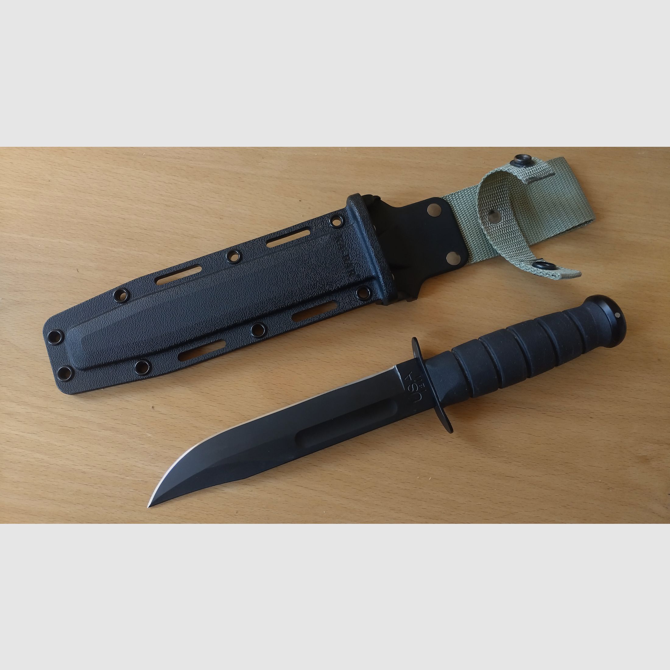ORIGINAL KA-BAR 1213 1211 USMC Messer Knive US Army Kampfmesser