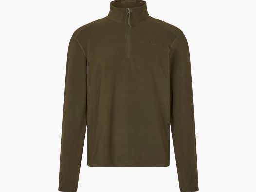 Seeland Benjamin Sudadera de Forro Polar con Media Cremallera para Hombre Verde Pino M