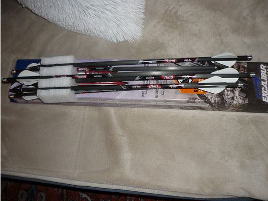 Excalibur flechas 16,5 pulgadas Rhino Nock ballesta 6 piezas nuevo