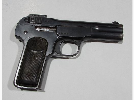 Semi-Automatic Pistol Herstal Browning 1900 cal 32 ACP