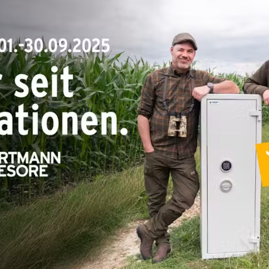 Hunting weeks at HARTMANN TRESORE: Secure for generations.