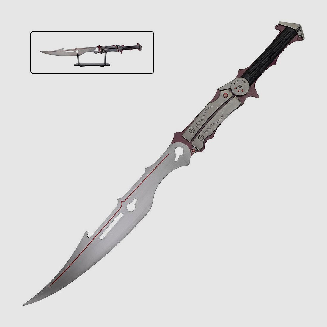 Lightning Machine Schwert inklusive Holz Ständer