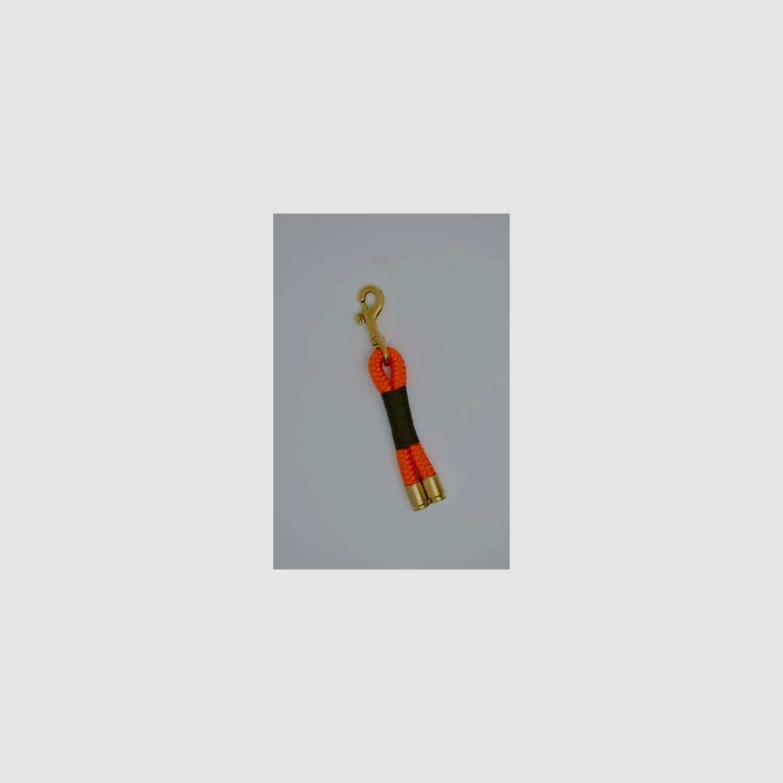 Tochterfirma Schlüsselanhänger Karabiner Orange/Oliv