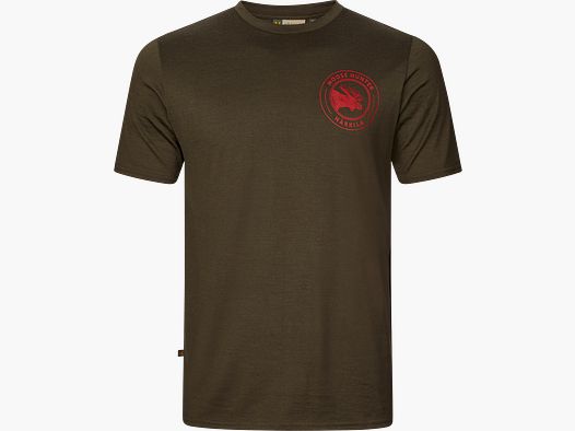 Härkila Jeu S/S T-Shirt Homme Willow green moose M