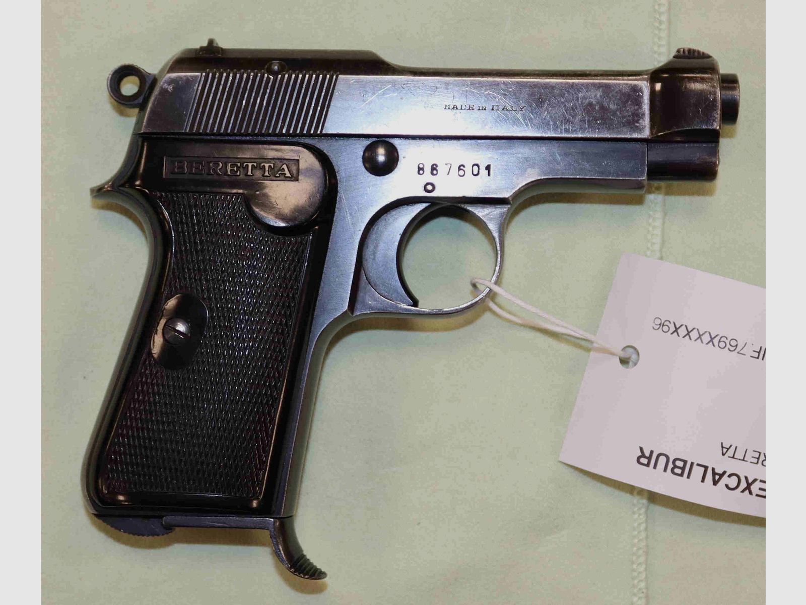 Beretta Model 1935 .32 Caliber Pistol, image 4 of 5