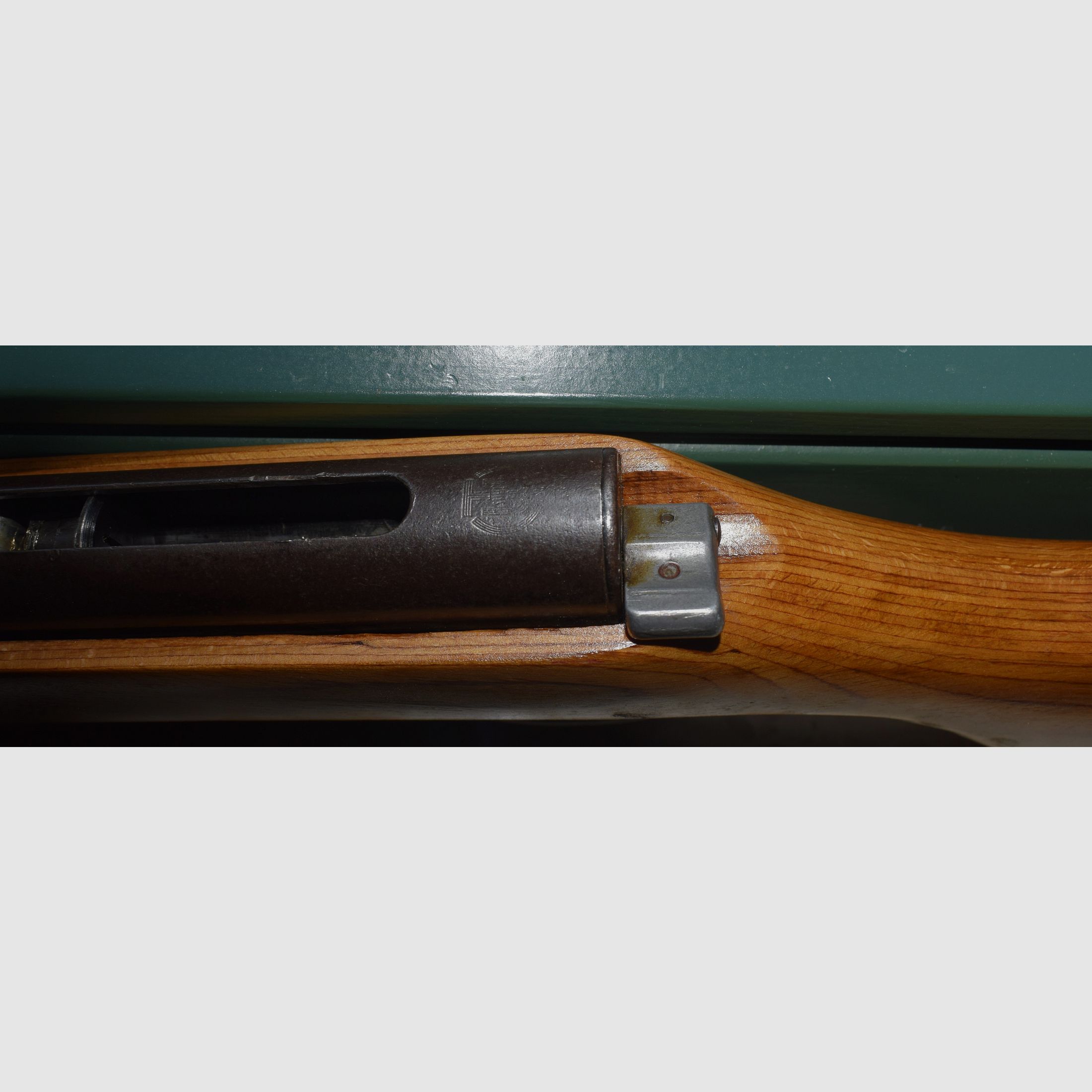 Luftgewehr Haenel 49a - 1957 - Feder und Manschette NEU 12er Magazin und Tragegurt