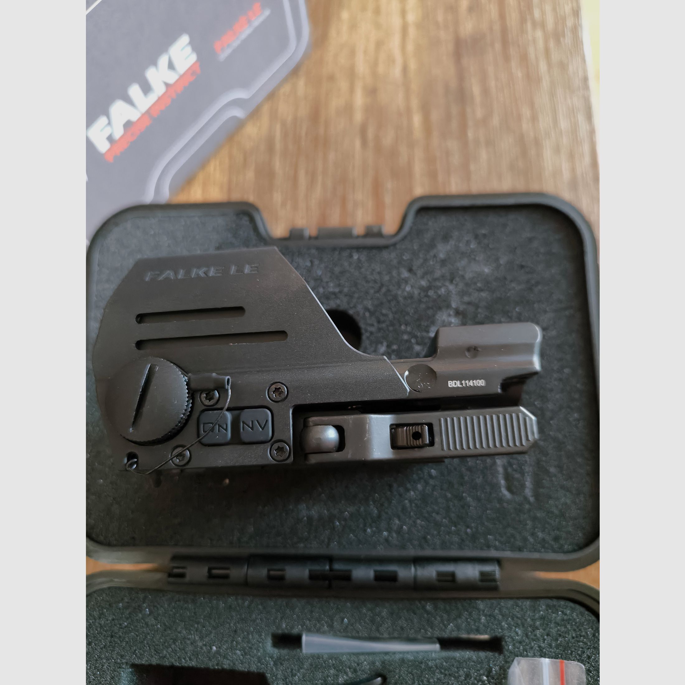 FALKE LE Circle DOT NEU Leuchtpunktvisier, kein Zeiss Swarovski Leica Meopta