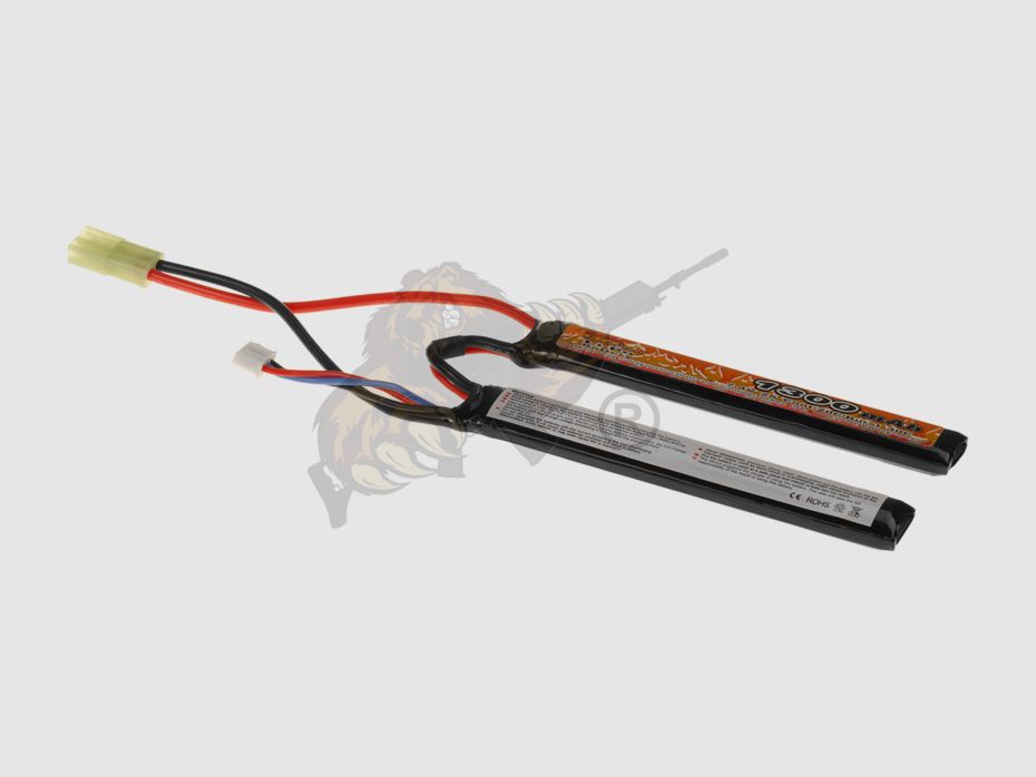 LiPo 7.4V 1300mAh 20C zweiteilig - Mini Tamiya - VB Power