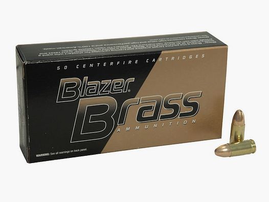 CCI Blazer 9mm Luger 115GR FMJ 50 Patronen