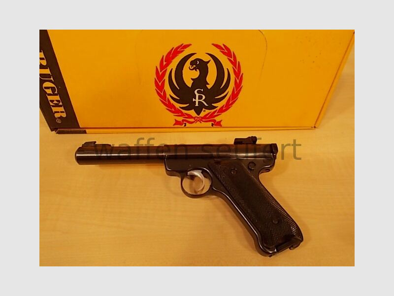 Ruger MarkII Target with spare magazine original packaging