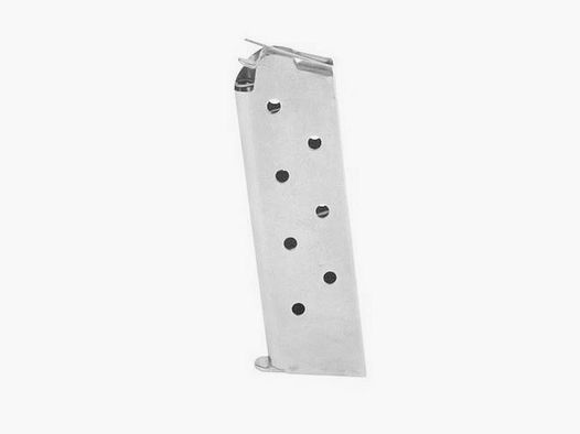 Cargador 7-RD de acero inoxidable Colt 1911