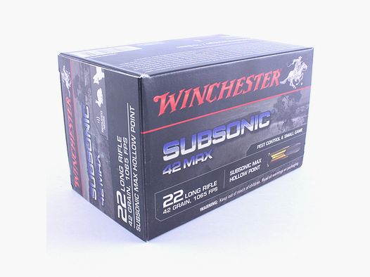 Winchester 22lr, Subsonic
