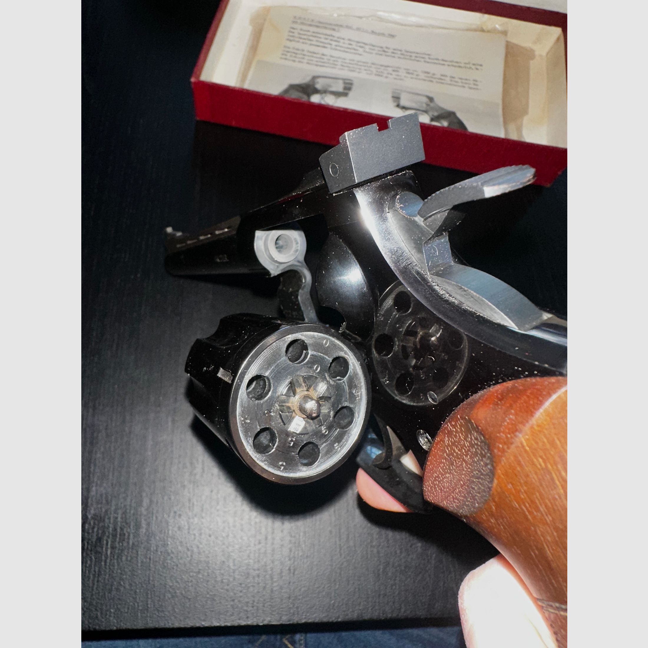 NEUF | Revolver Korth KK avec réglage de la détente Chasseur sportif dans l'emballage d'origine