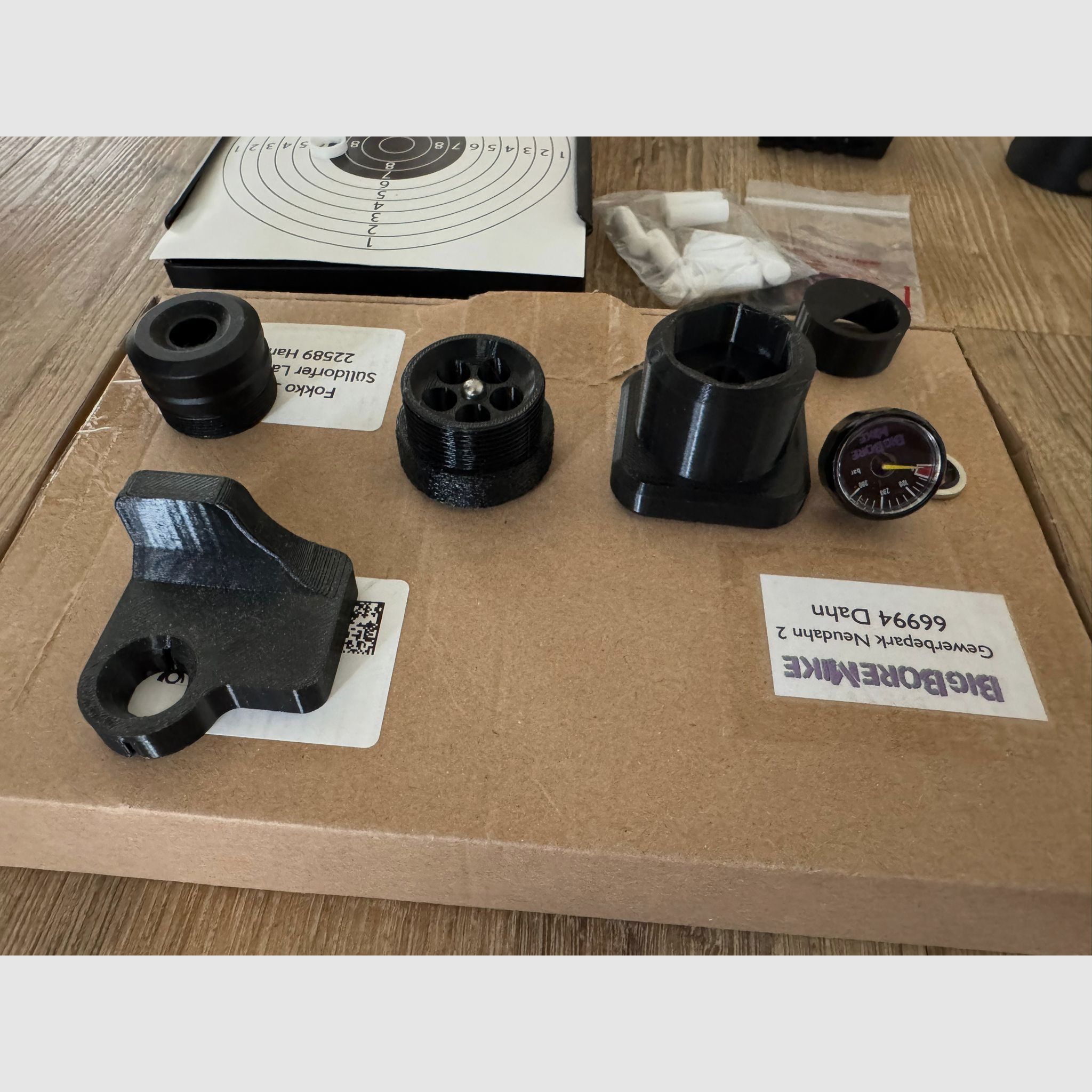 Airgun HPMAX Mk2 kaum benutzt mit div. Zubehör 