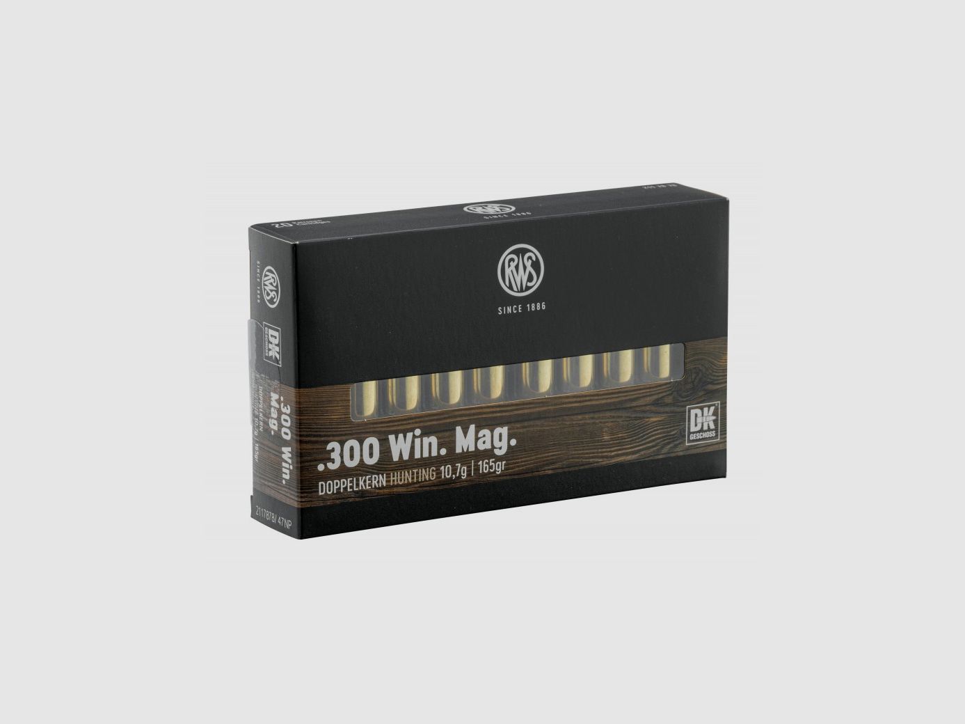 Munition Großwildjagd RWS Kal. 300 Win Typ DK
