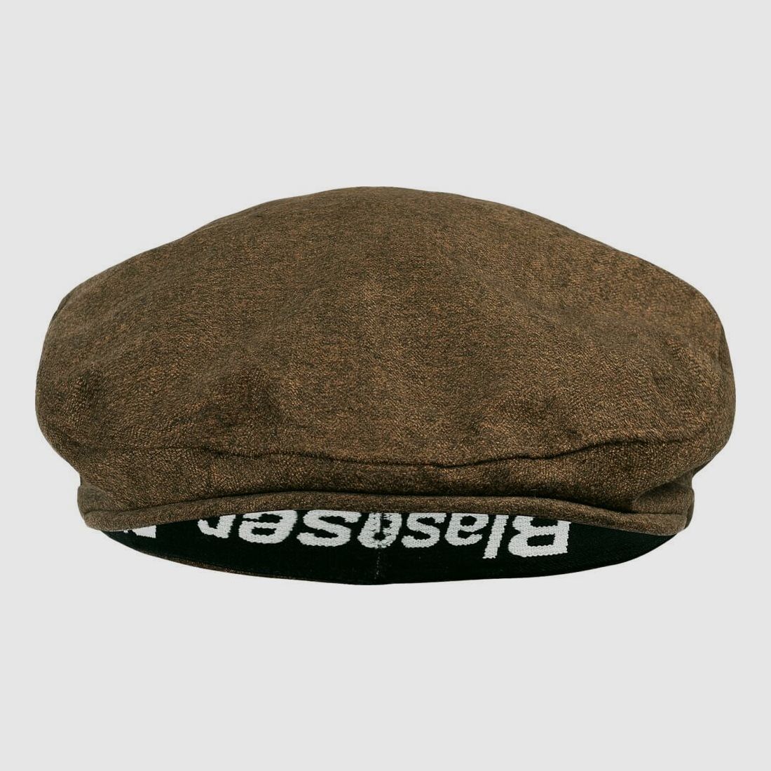 Blaser Vintage Schieber-Mütze Dunkelbraun mélange