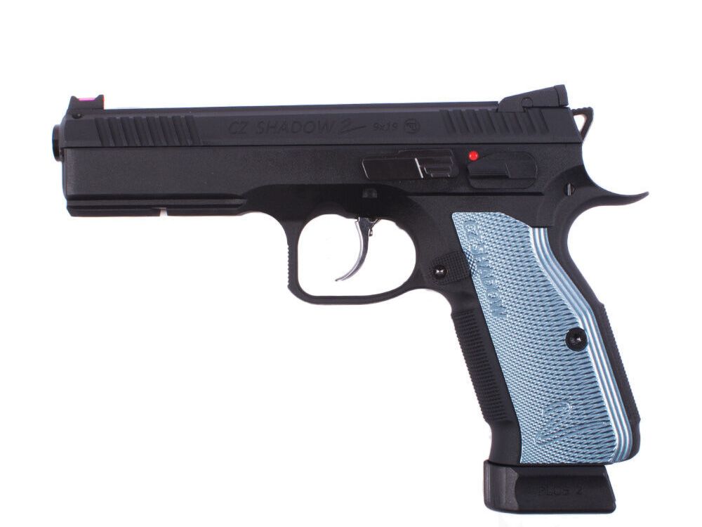 ASG CZ Shadow 2 Co2 Pistole GBB 4,5mm BB schwarz blau
