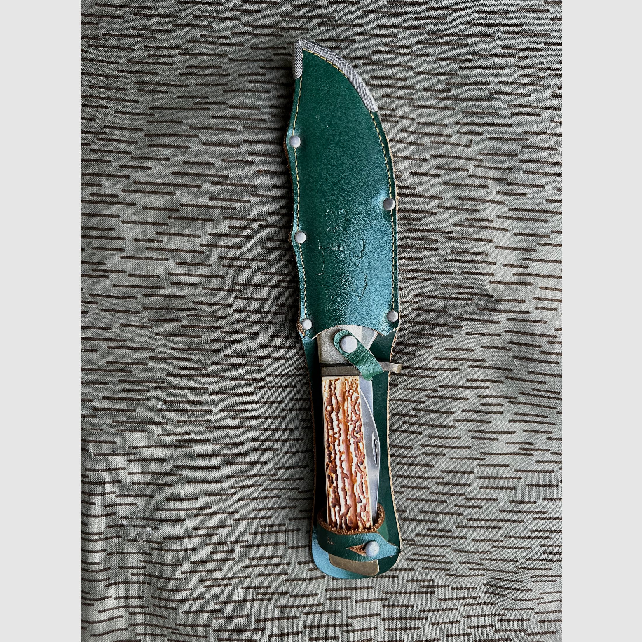 Waidbesteck Jagdmesser DDR Mühlhausen 