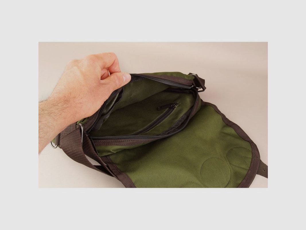 Sac Multi-Usage en Cuir et Nylon Dehesa, image 16 sur 18