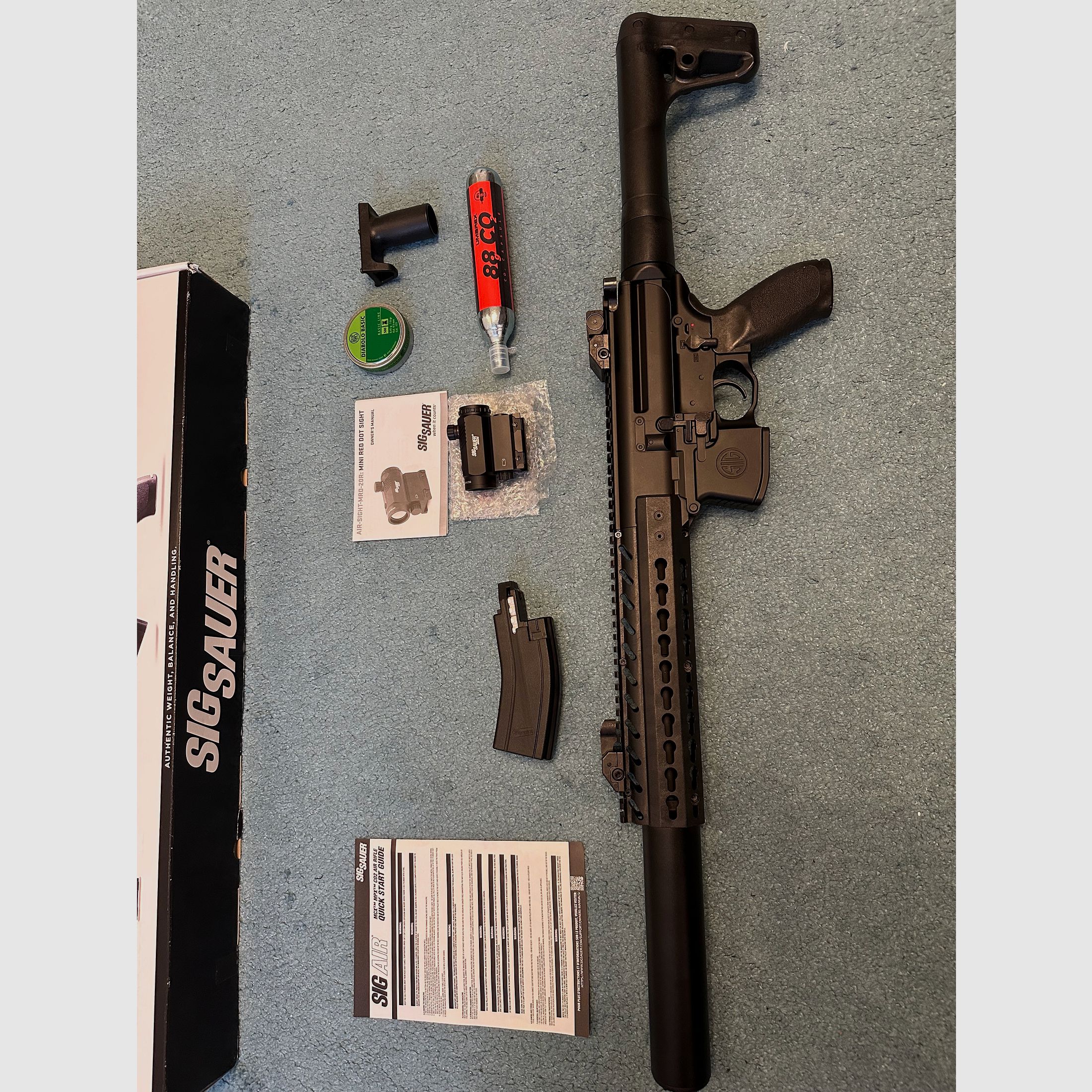 Sig Sauer MCX + Zubehör