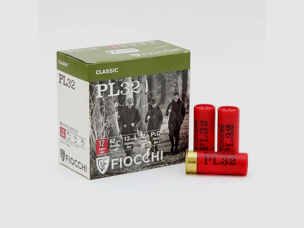 Patronen FIOCCHI PL 32/63.5/8
