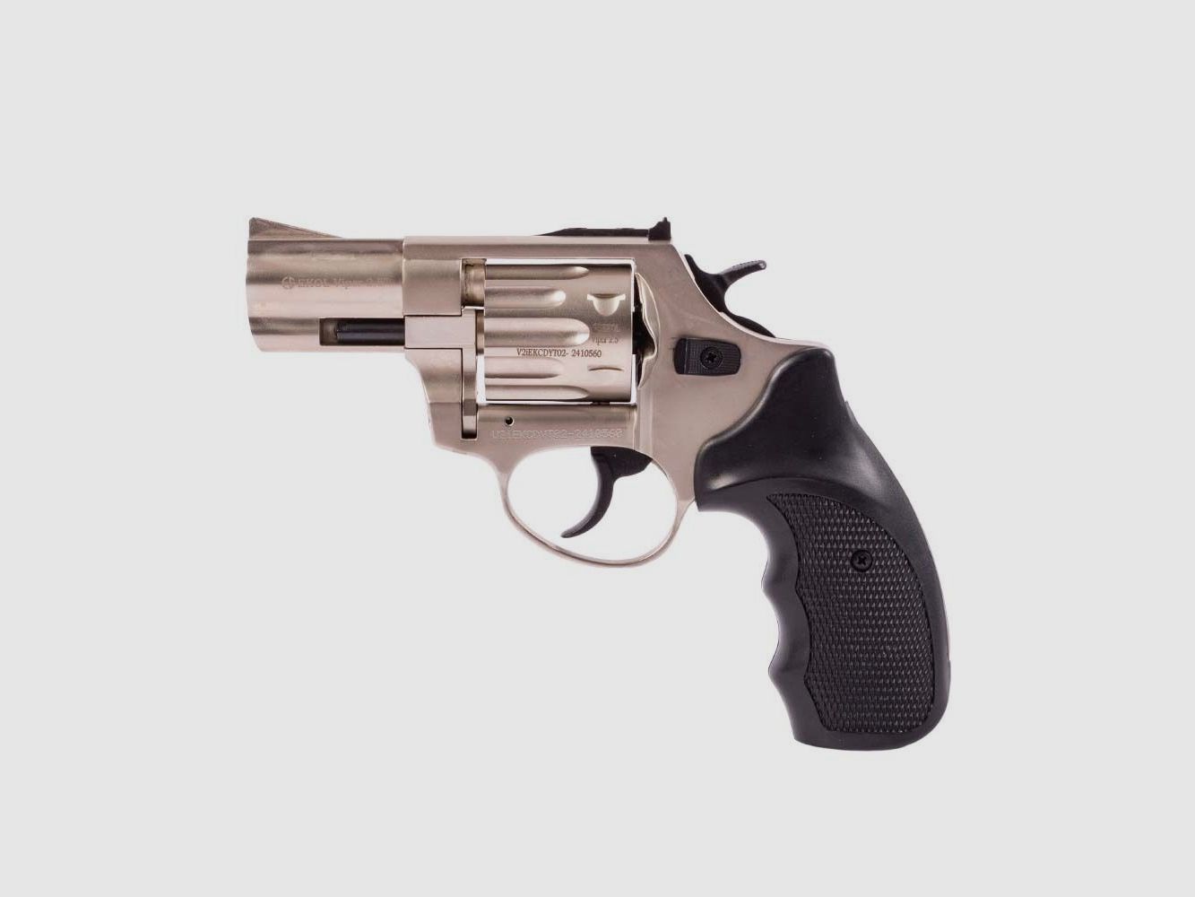 Ekol Viper 2,5 revólver de fogueo 9mm R.K. niquelado
