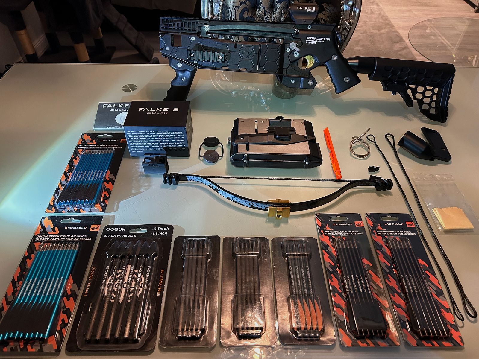 Verkaufe meine Mey Interceptor inkl. Kaufbeleg-Garantie und OVP, viel Zubehör.