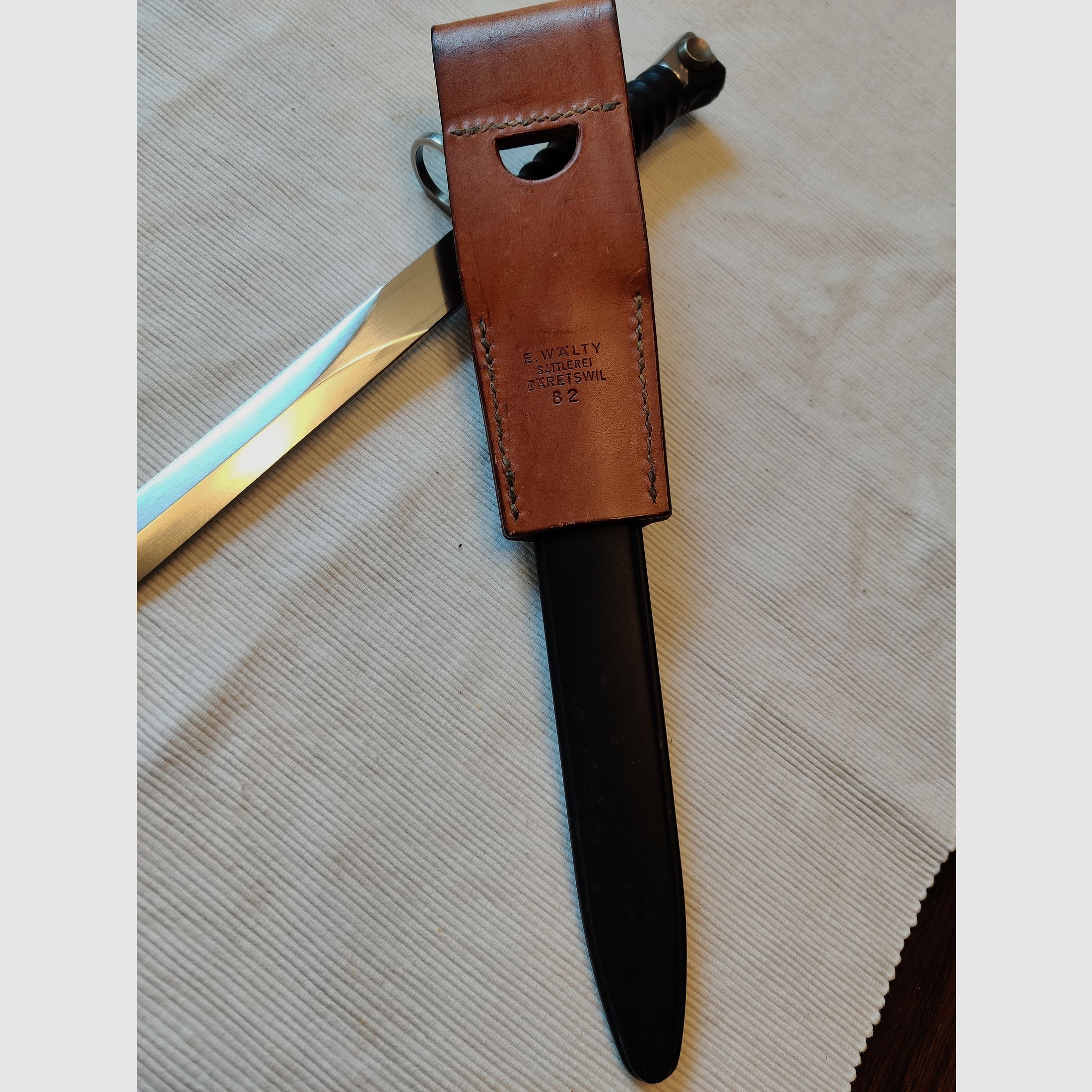 Bajonett Swiss M57 original Militär