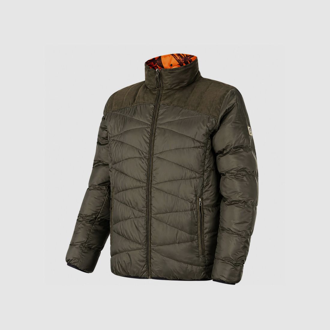 Wendejacke STAGUNT Alaskan Kaki/Orange Blaze, Bild 4 von 13