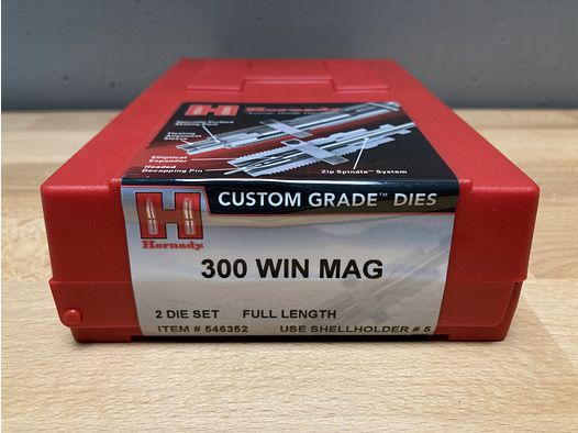 .300 Win. Mag. Hornady Custom Grade Matrizensatz