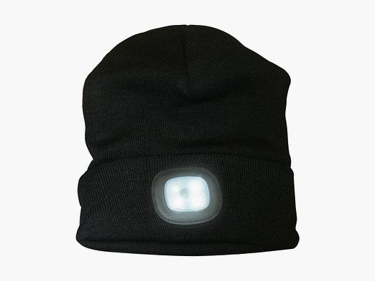 Bonnet en tricot avec lumière LED