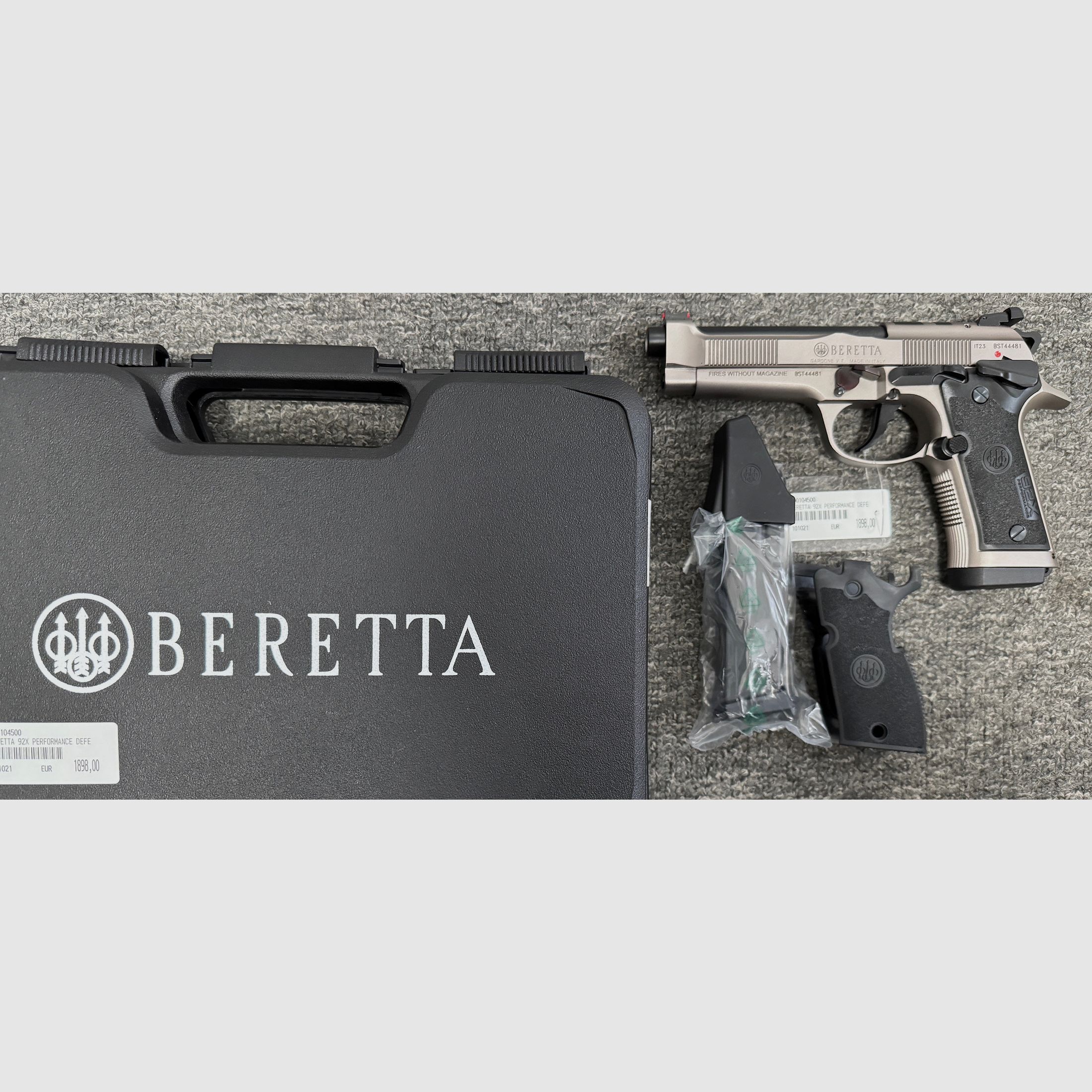 Beretta 92X  Performance Defensive RDO 9mm Luger - Neuwaffe