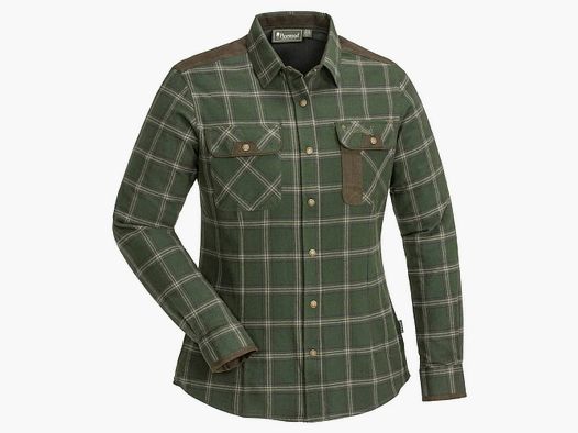 Pinewood Pinewood Hemd Prestwick mossgreen braun Frauen