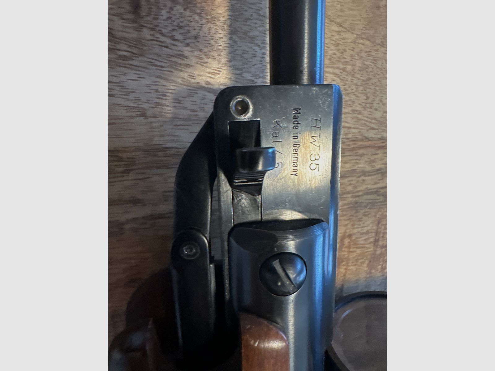 HW35 Weihrauch Luftgewehr cal.4,5 mm ohne F Kennzeichen da vor 1969 hergestellt 