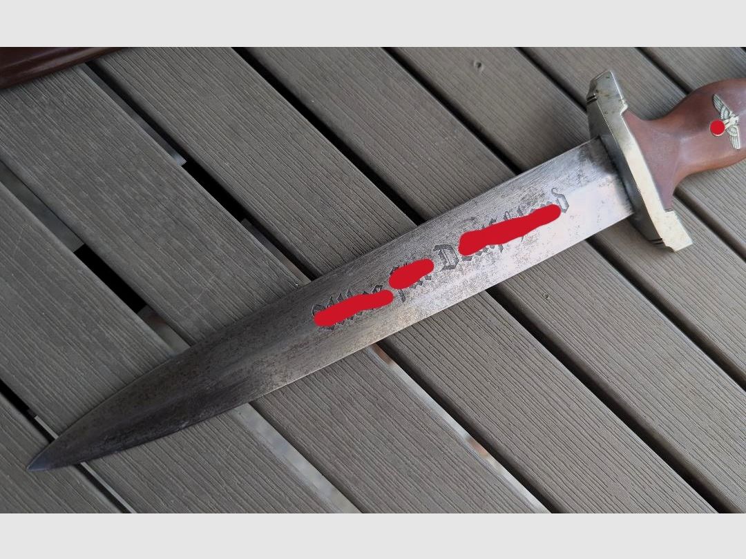 SA Dolch con gancio / Originale / WK2