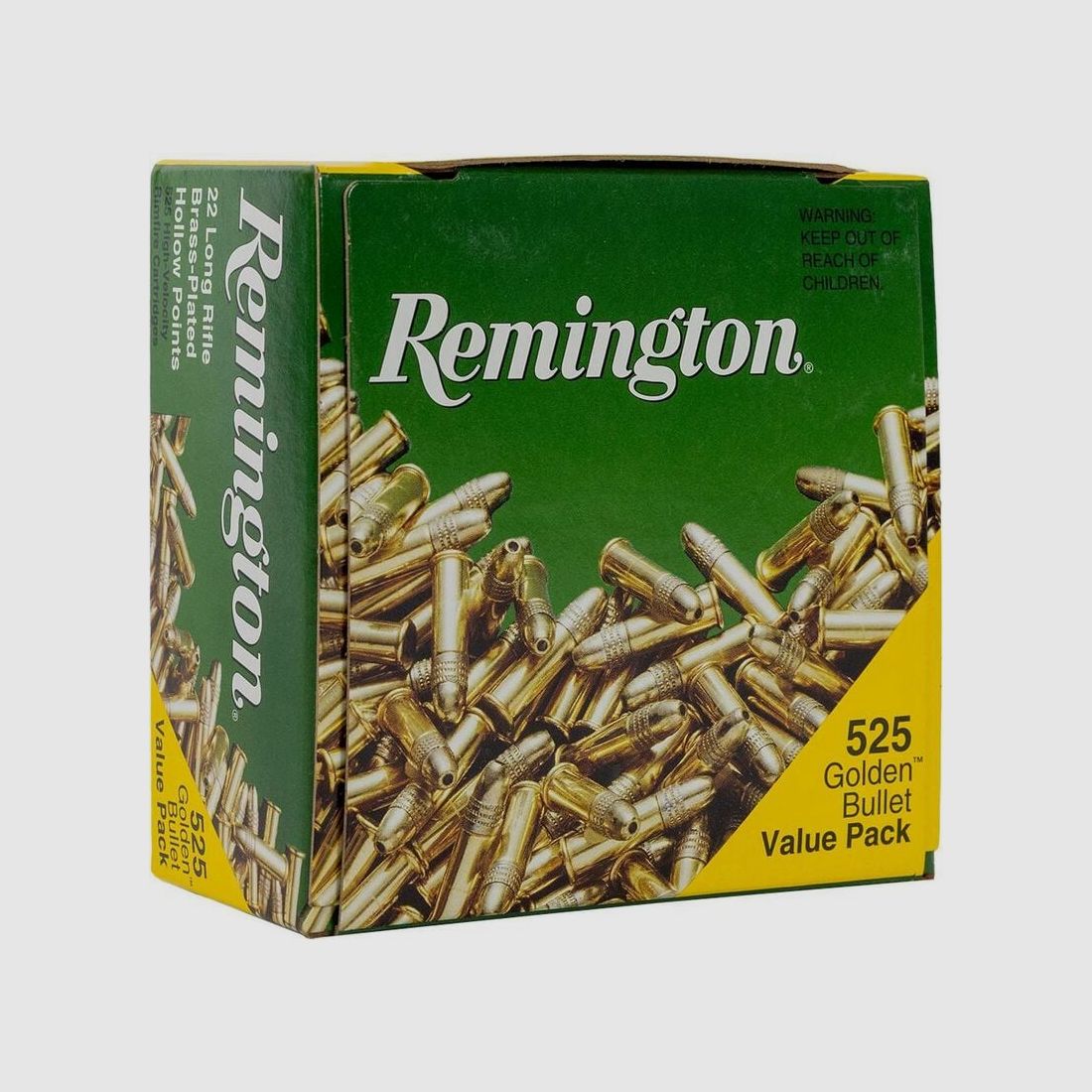 Remington Golden Bullet .22 LR 36GR CPHP 525 cartouches, image 2 sur 2